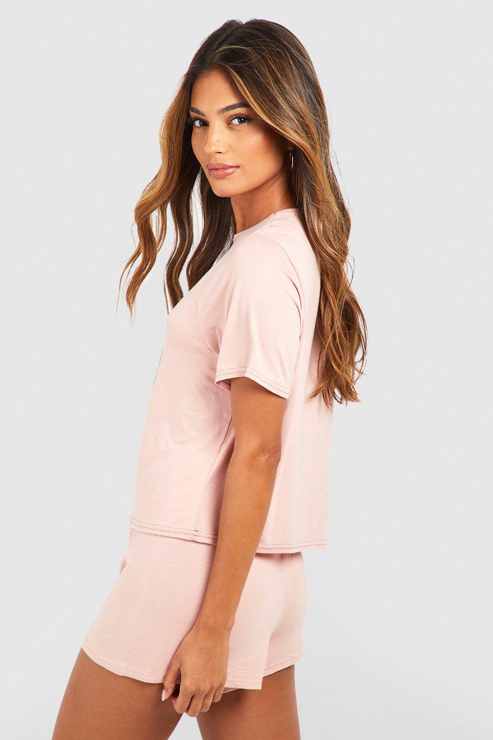 Brides Squad T Shirt And Short Set boohoo